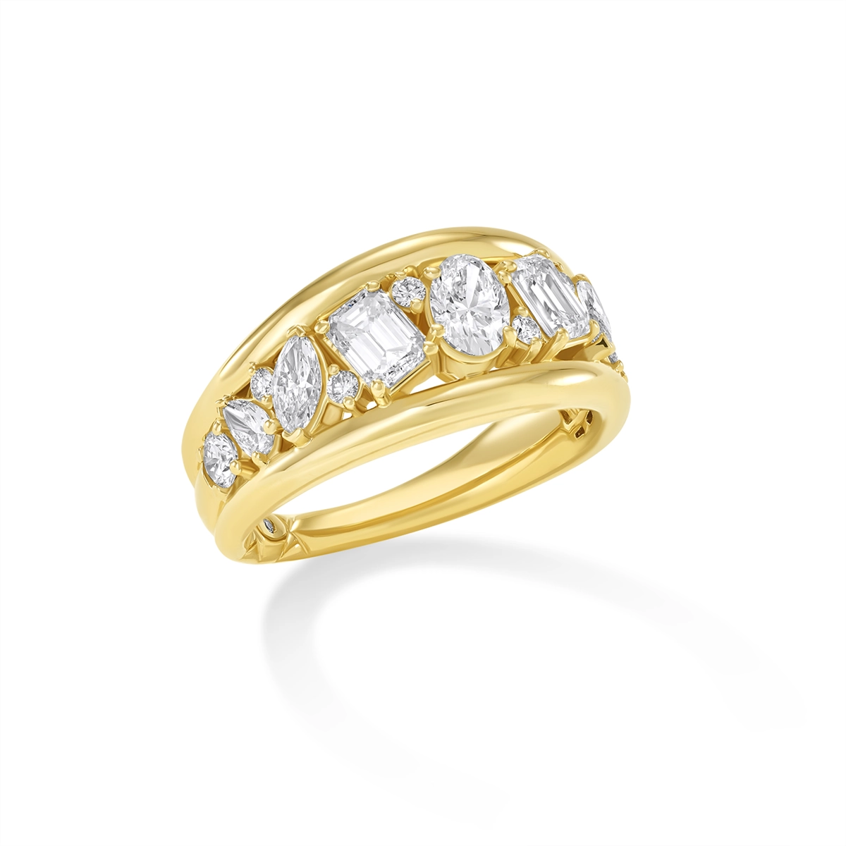 A. Jaffe Rings in Yellow Gold containing Diamond WRC4027L/180