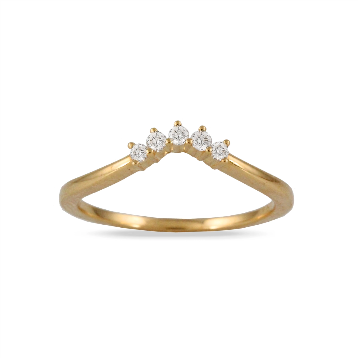 Little Bird Wedding Rings in Yellow Gold containing Diamond LBB717