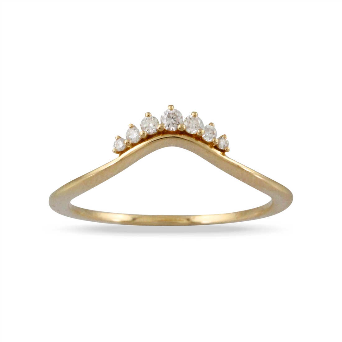 Little Bird Wedding Rings in Yellow Gold containing Diamond LBB565