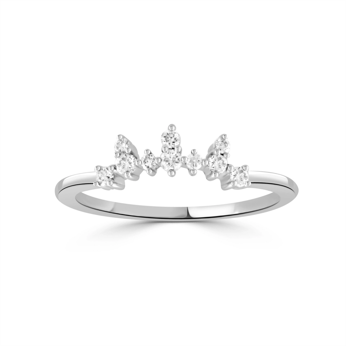 Little Bird Wedding Rings in White Gold containing Diamond LBB566-1-W