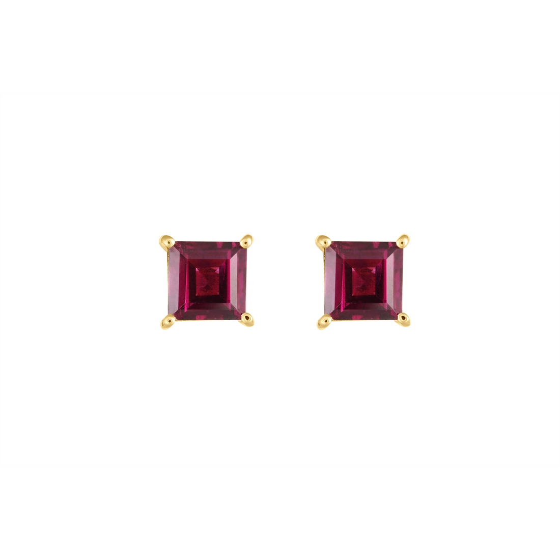 Earrings Earrings in Yellow Gold containing Garnet 461758
