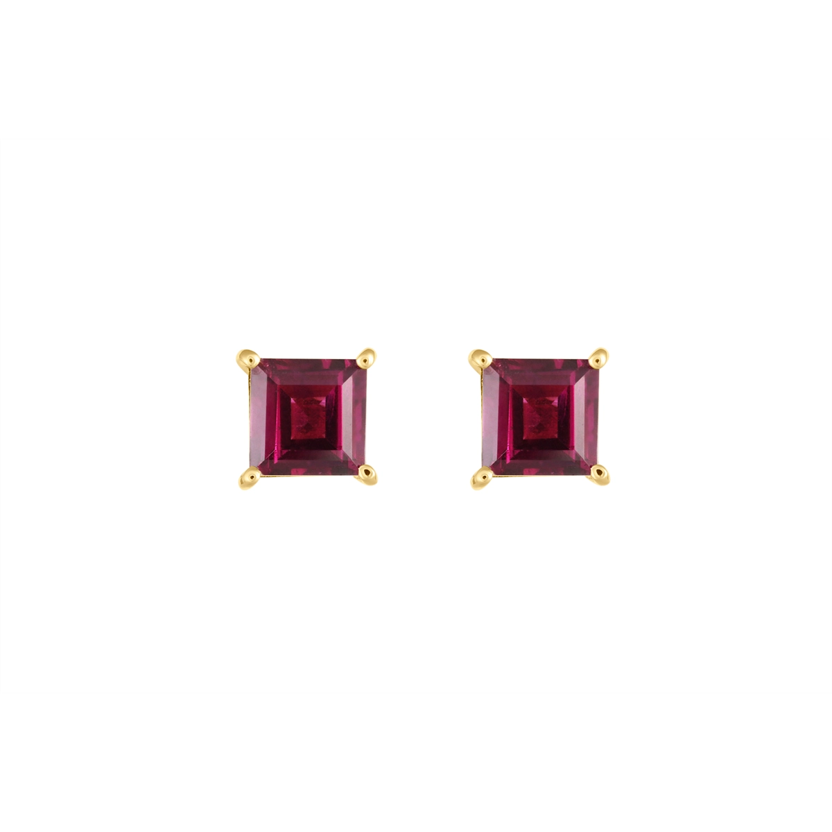 Earrings Earrings in Yellow Gold containing Garnet 461758