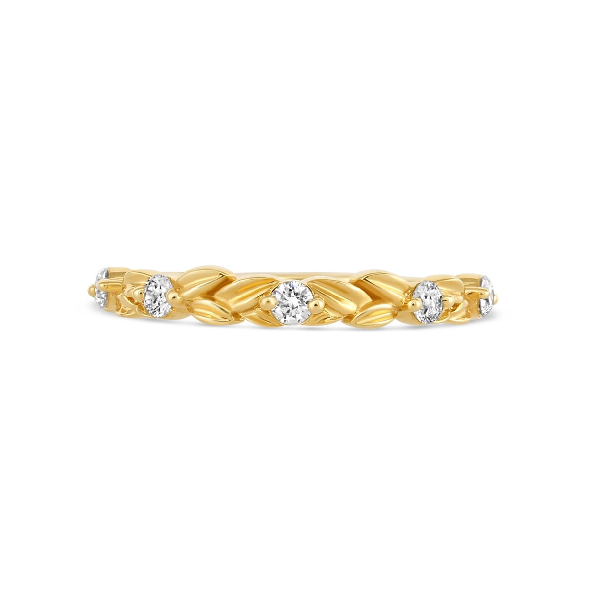 Wedding Bands Rings in Yellow Gold containing Diamond 461768