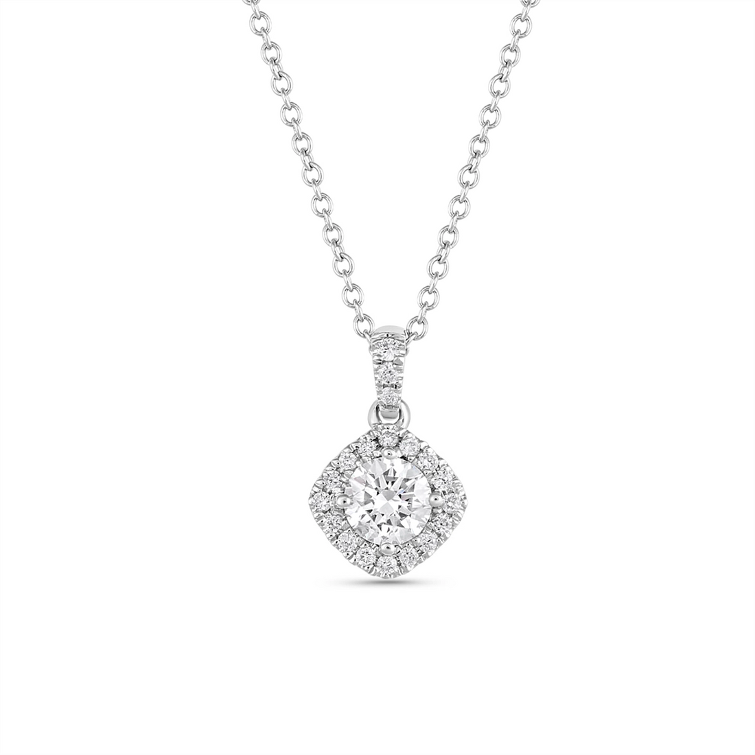 Necklaces Necklaces in White Gold containing Diamond 461769