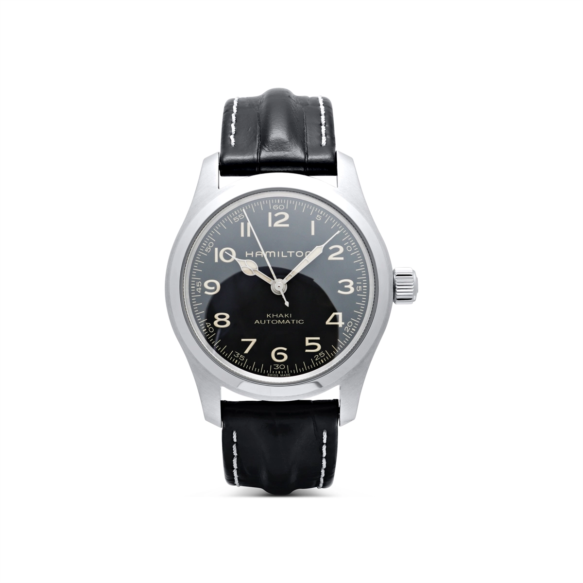 Preowned Hamilton watch in Alternative Metals H70605731