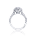 Tacori Engagement Rings in Platinum/Palladium containing Diamond HT 2571 PS 12X7.5