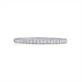 Tacori Wedding Rings in Platinum/Palladium containing Diamond 2670 1.5 B 1/2