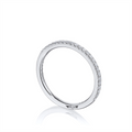 Tacori Wedding Rings in Platinum/Palladium containing Diamond 2670 1.5 B 1/2