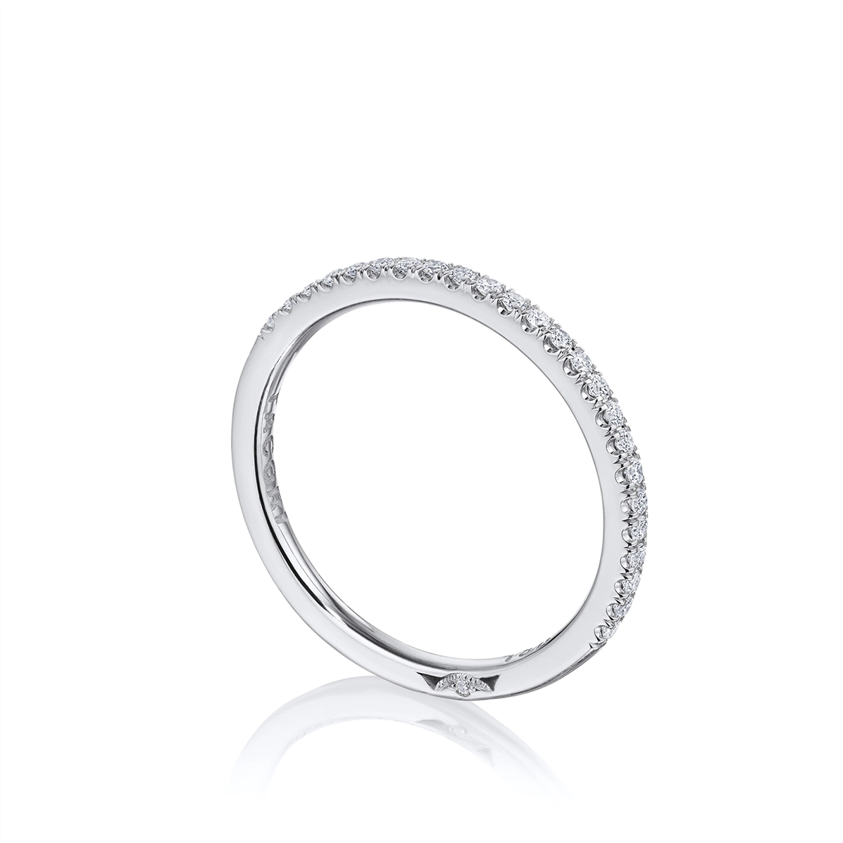 Tacori Wedding Rings in Platinum/Palladium containing Diamond 2670 1.5 B 1/2