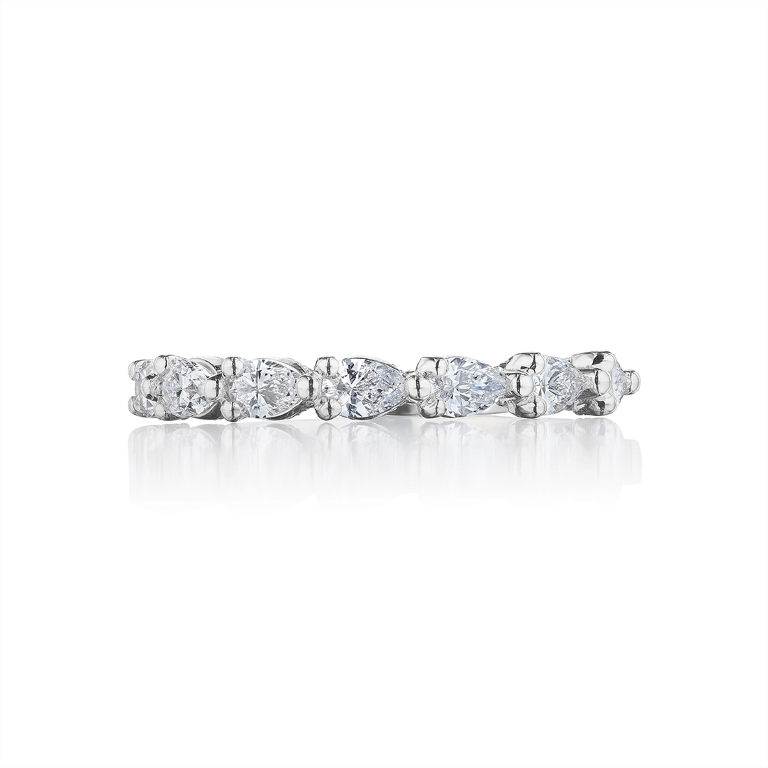 Tacori Wedding Rings in Platinum/Palladium containing Diamond 2687 2.2 B 1/2