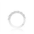 Tacori Wedding Rings in Platinum/Palladium containing Diamond 2687 2.2 B 1/2
