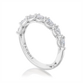 Tacori Wedding Rings in Platinum/Palladium containing Diamond 2687 2.2 B 1/2