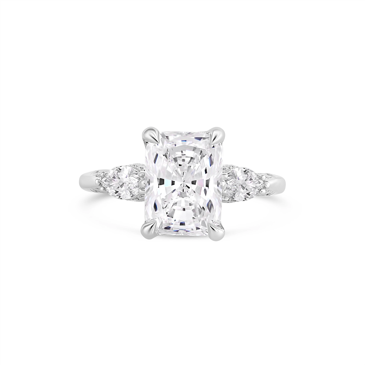 Tacori Engagement Rings in Platinum/Palladium containing Diamond 2685 2.2 RAD 10X7