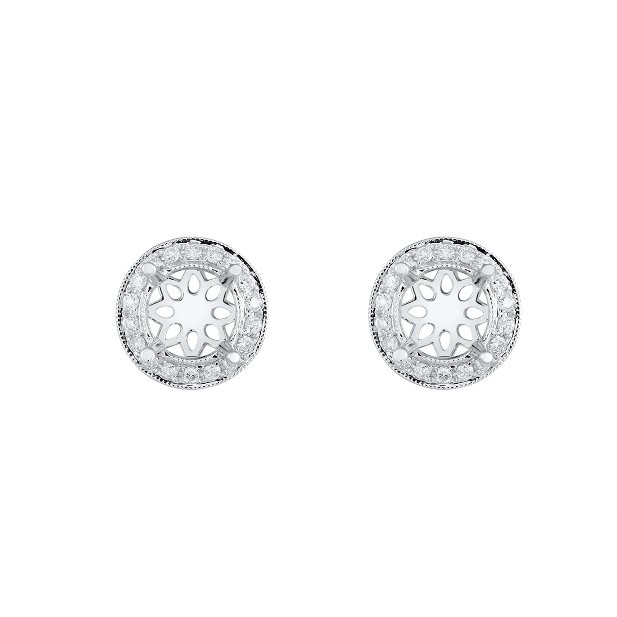Earrings Earrings in White Gold containing Diamond 461937