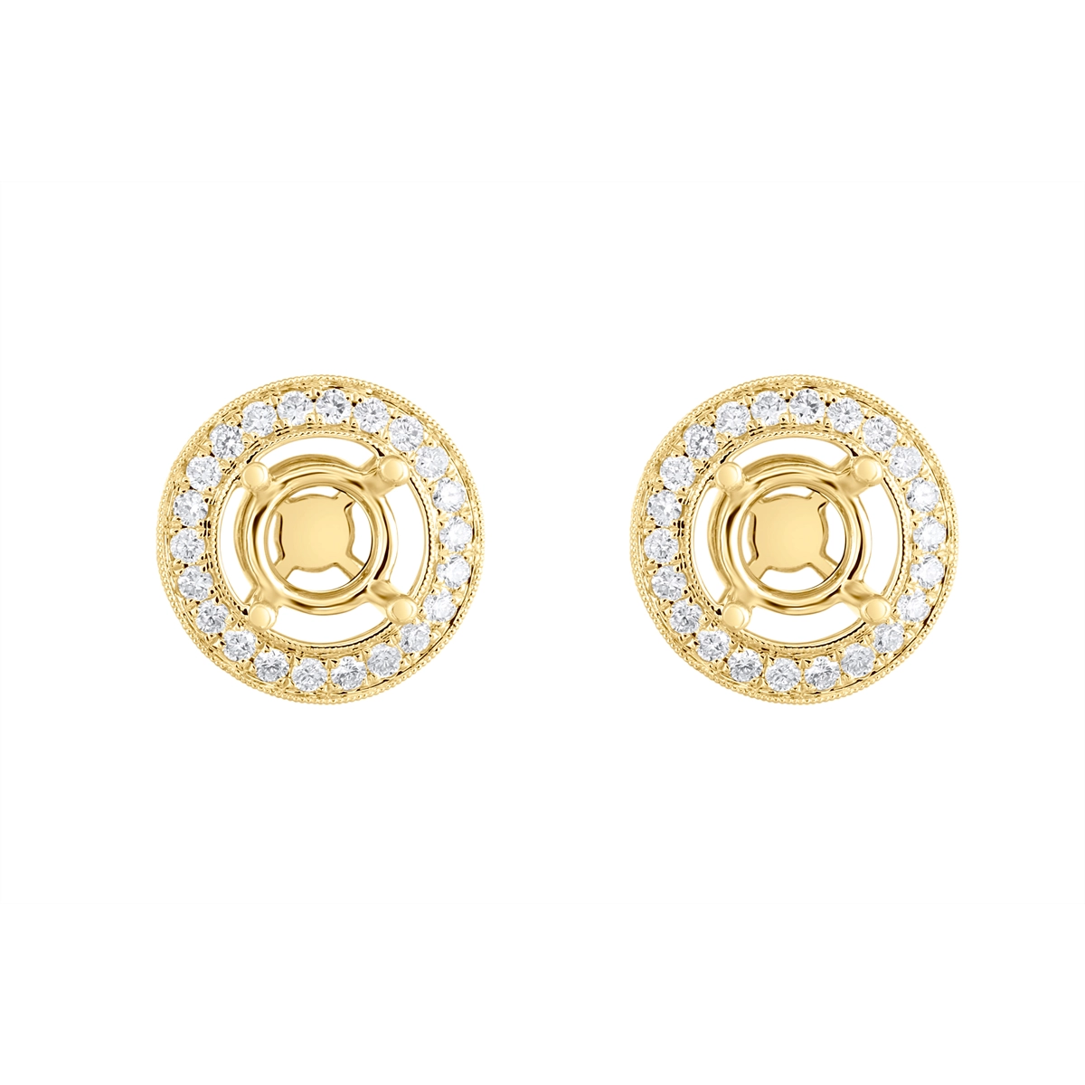 Earrings Earrings in Yellow Gold containing Diamond 461938