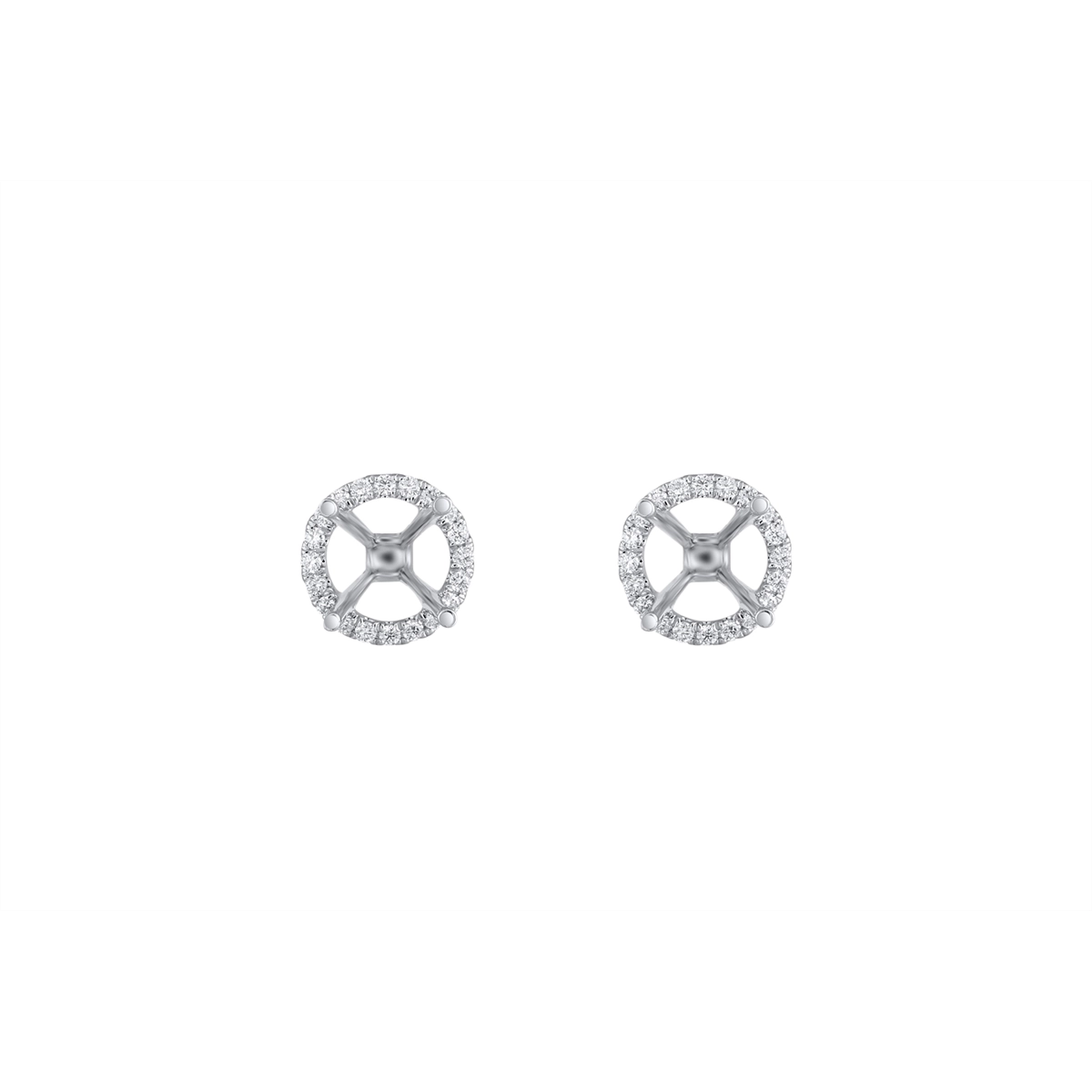 Earrings Earrings in White Gold containing Diamond 461940