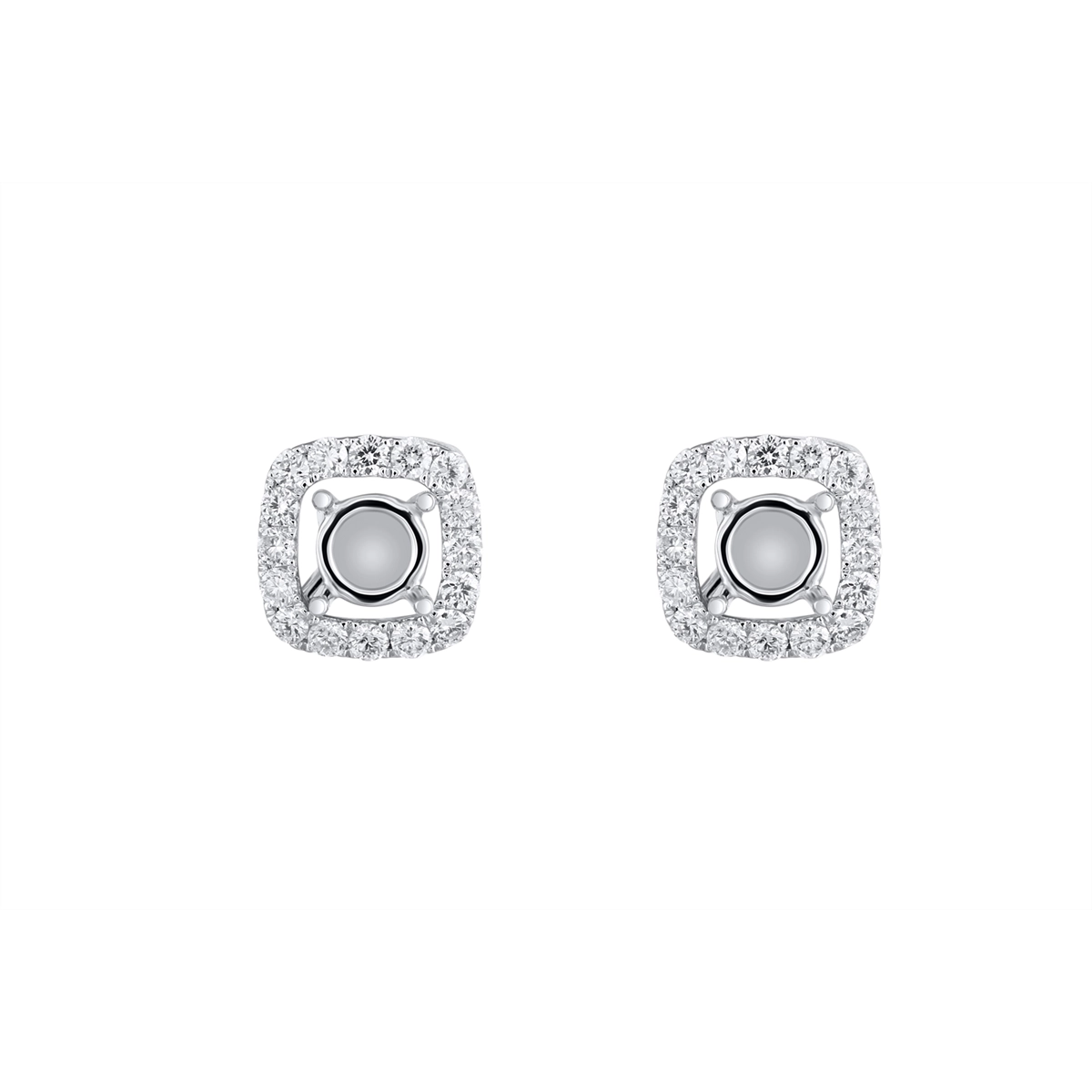 Earrings Earrings in White Gold containing Diamond 461942