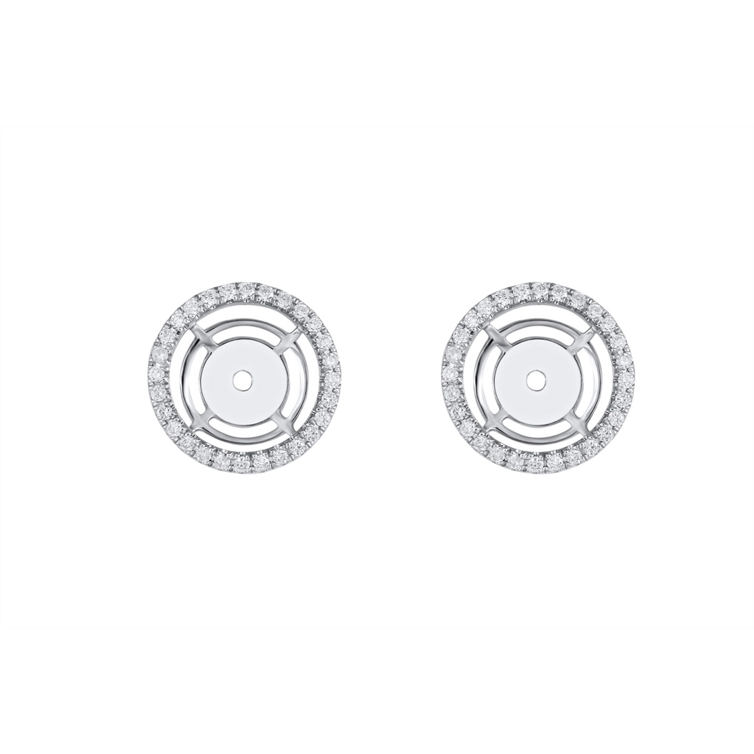 Earrings Earrings in White Gold containing Diamond 461943