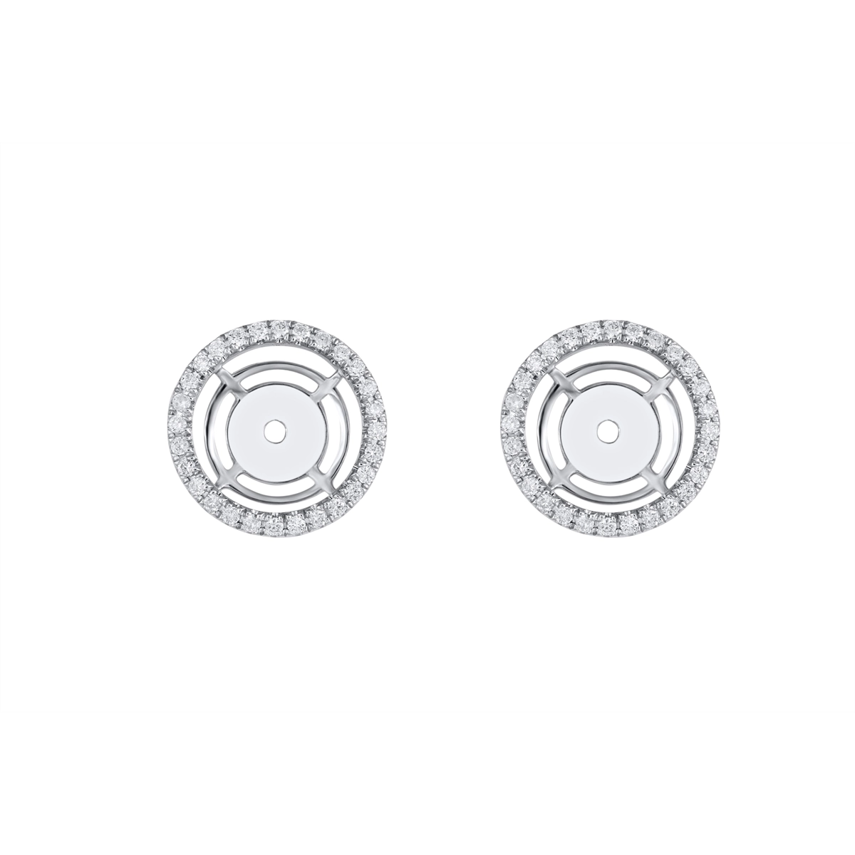 Earrings Earrings in White Gold containing Diamond 461943