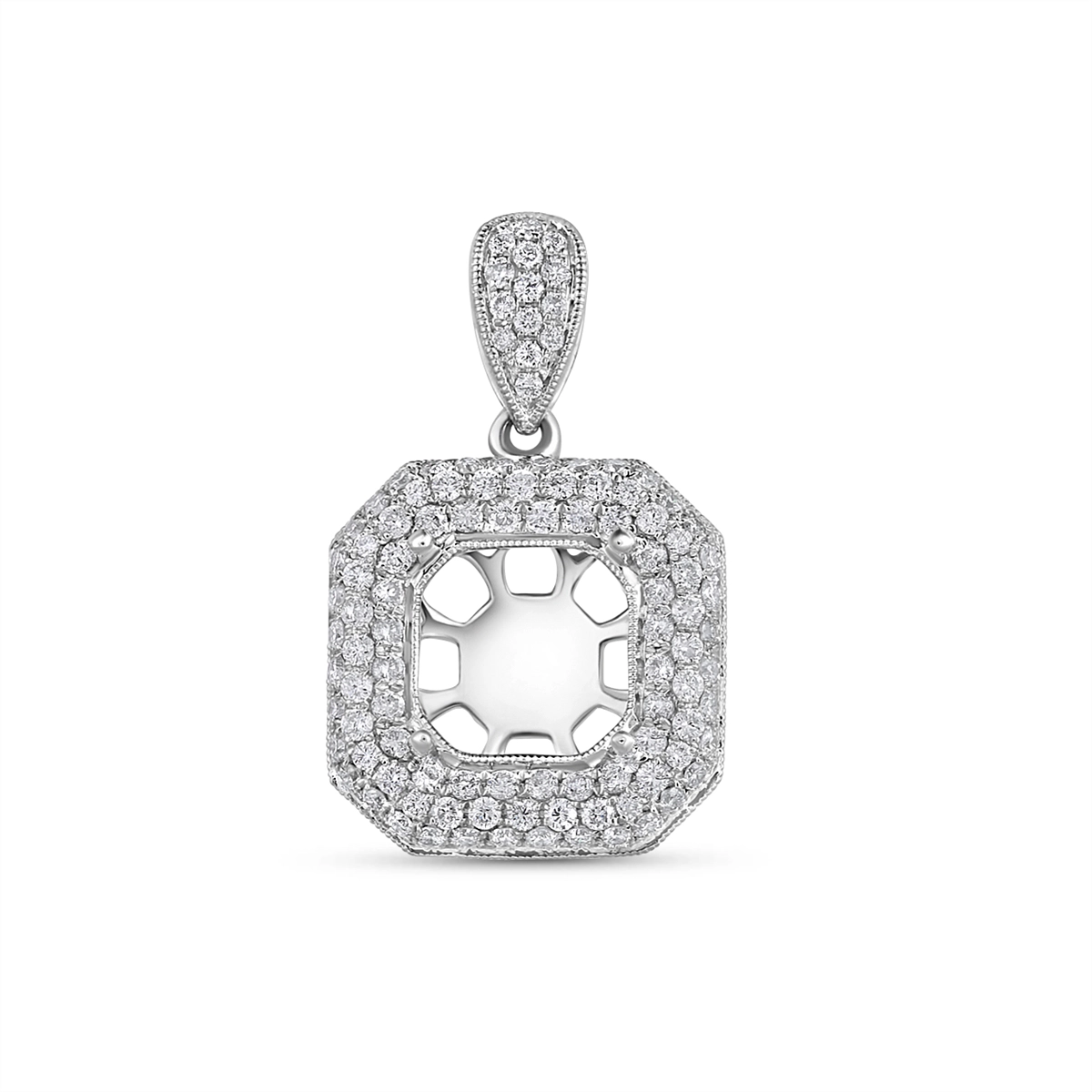 Pendants Pendants in White Gold containing Diamond 461947
