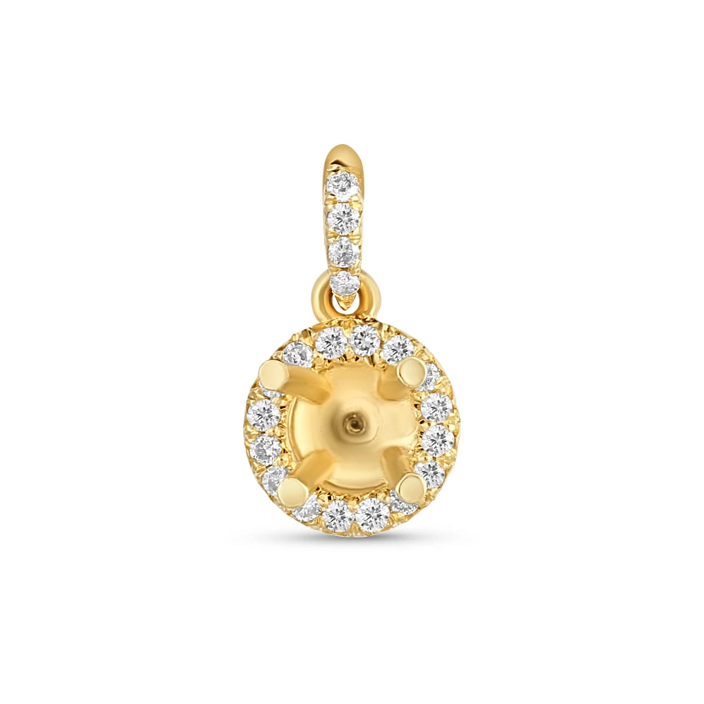 Pendants Pendants in Yellow Gold containing Diamond 461948