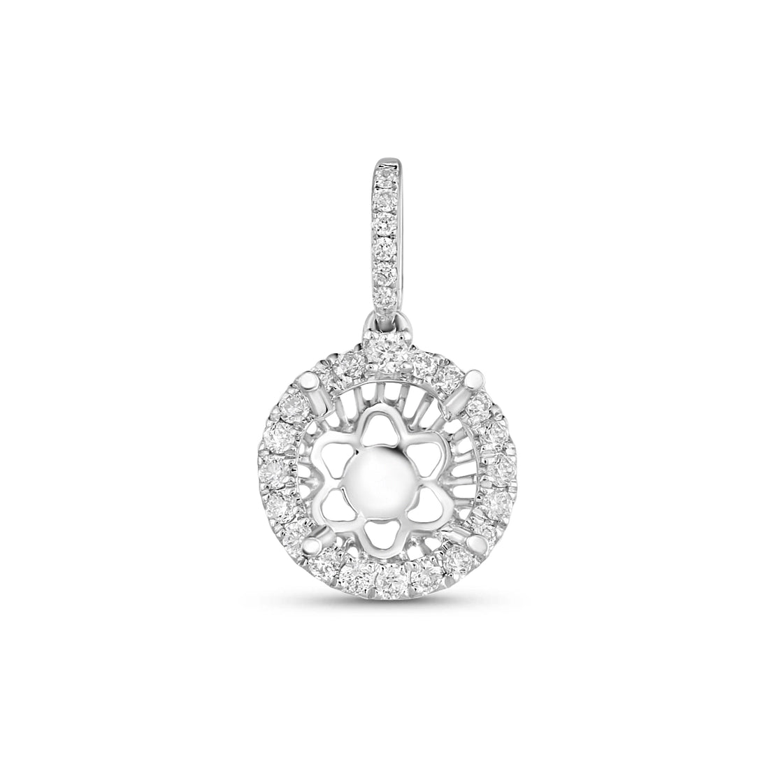 Pendants Pendants in White Gold containing Diamond 461950