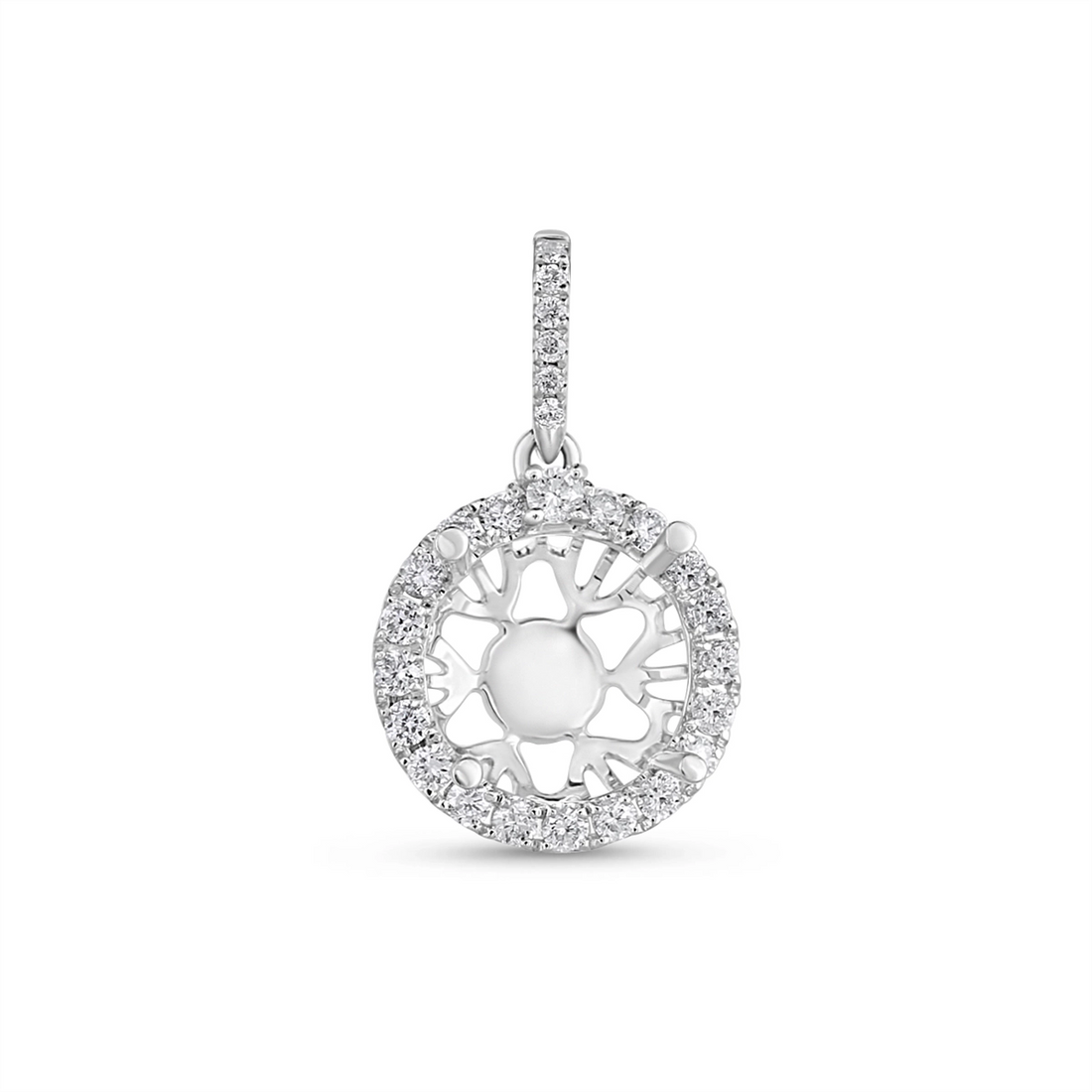 Pendants Pendants in White Gold containing Diamond 461951