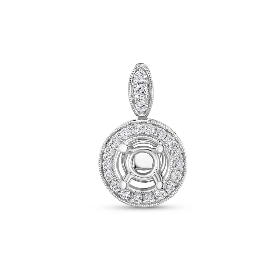 Pendants Pendants in White Gold containing Diamond 461960