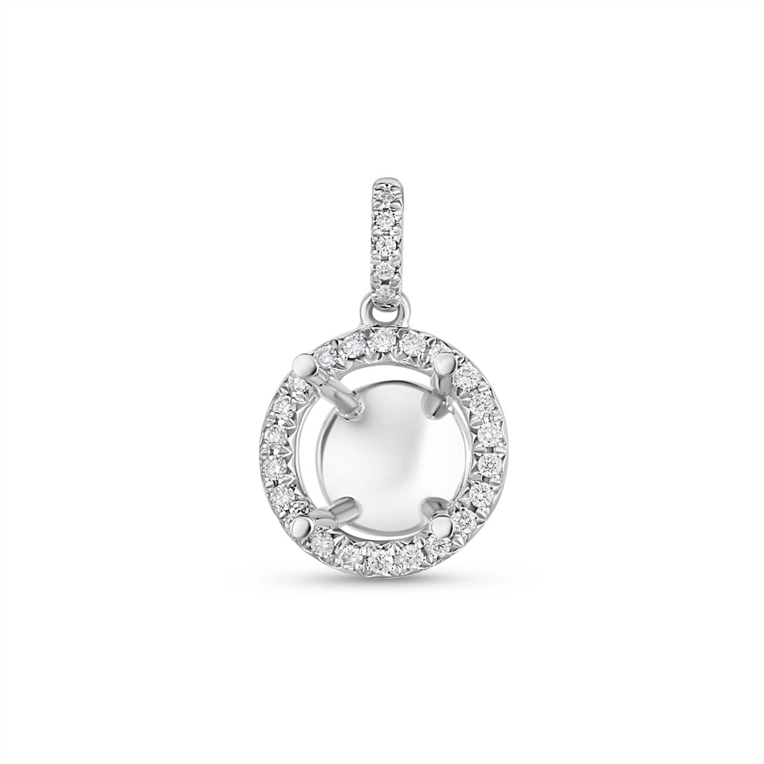 Pendants Pendants in White Gold containing Diamond 461963