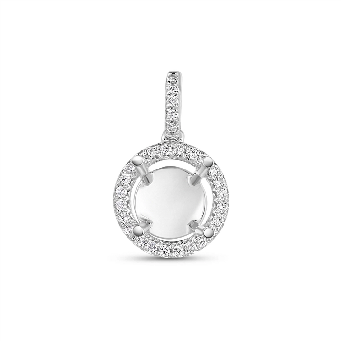 Pendants Pendants in White Gold containing Diamond 461965