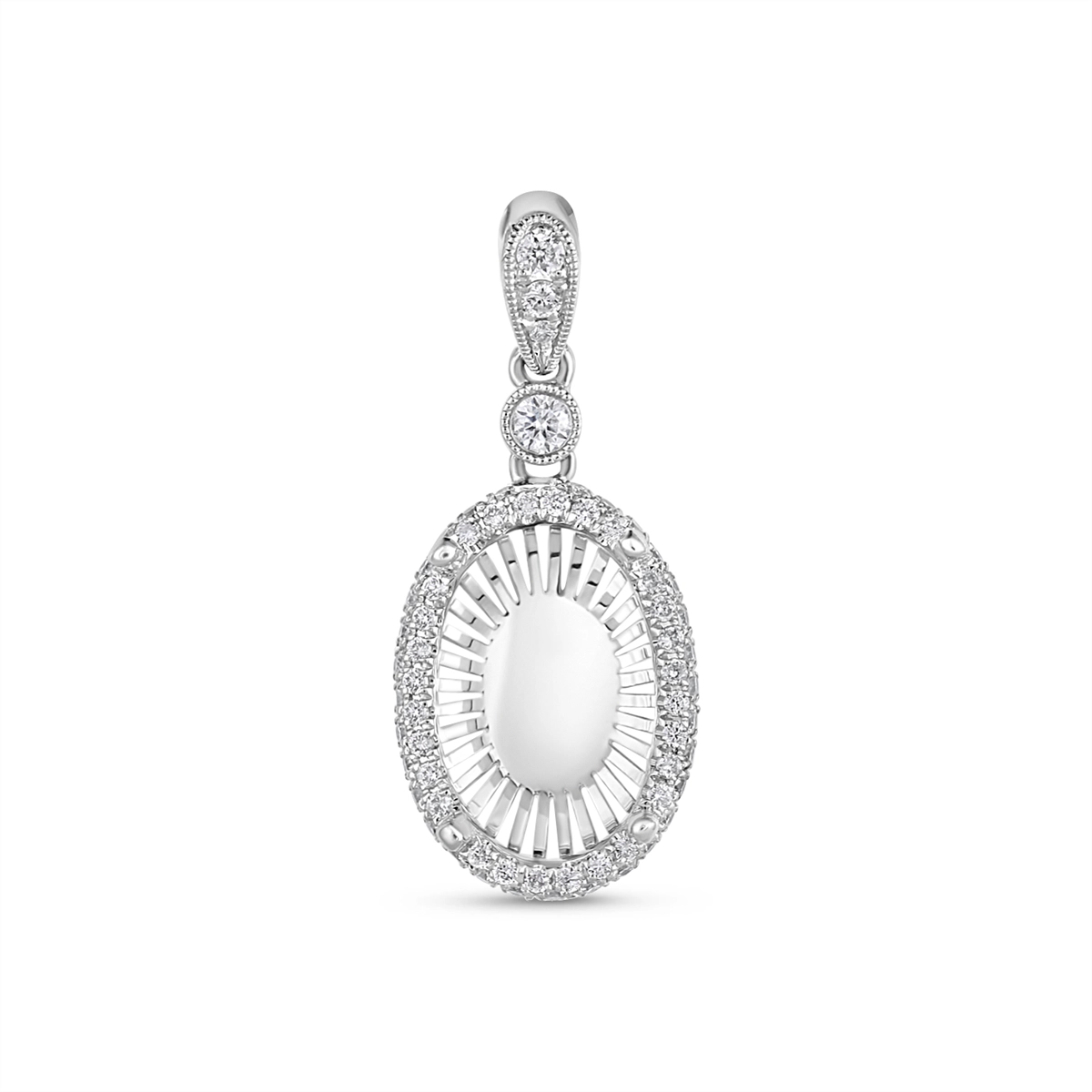 Pendants Pendants in White Gold containing Diamond 461967