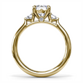 Fana Engagement Rings in Yellow Gold containing Diamond S4105-2_0CT-RD-14KYG