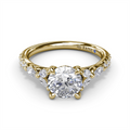 Fana Engagement Rings in Yellow Gold containing Diamond S4121-2_25CT-RD-14KY