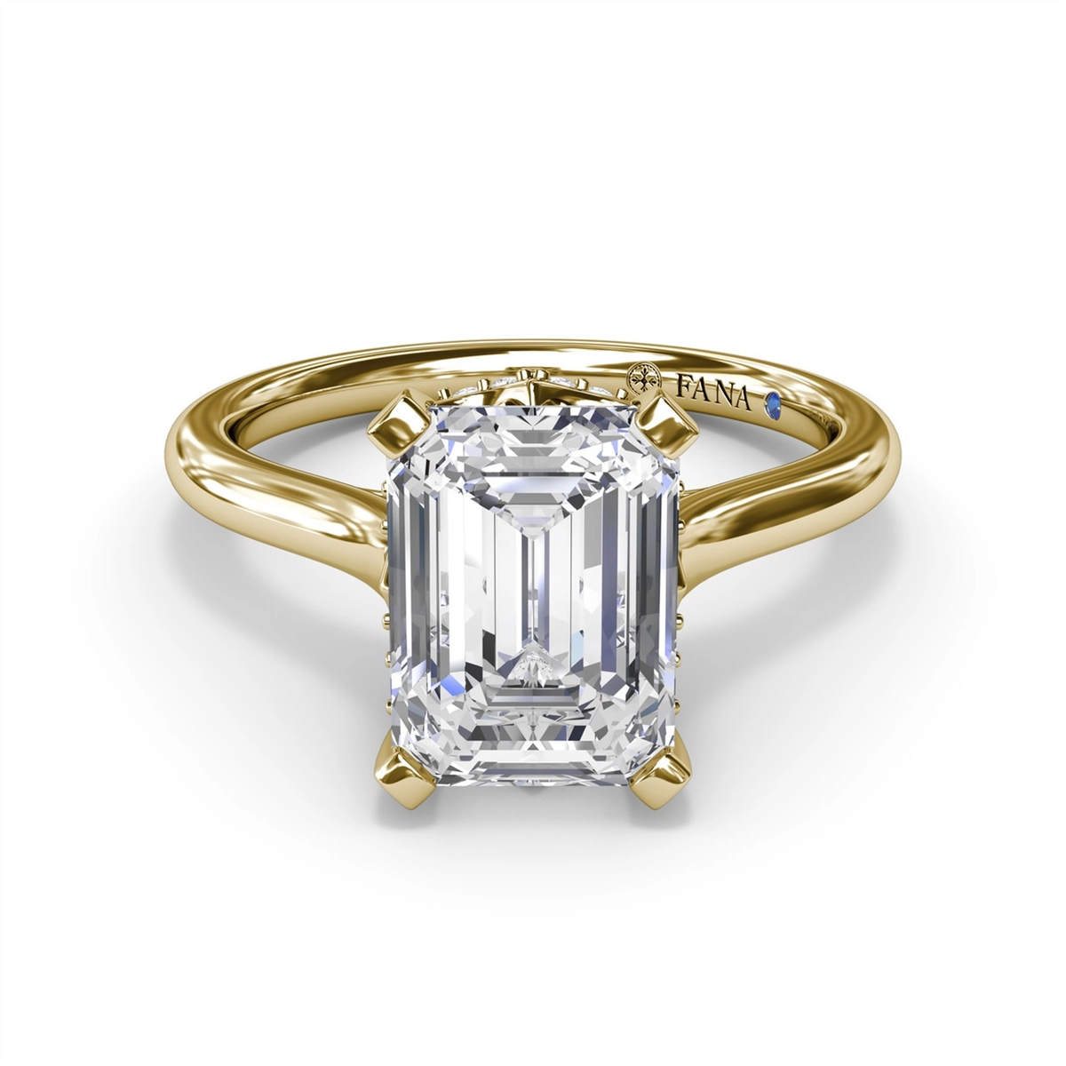 Fana Engagement Rings in Yellow Gold containing Diamond S4150-3_0CT-EC-14KYG