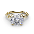 Fana Engagement Rings in Yellow Gold containing Diamond S4199-2_75CT-RD-14KYG