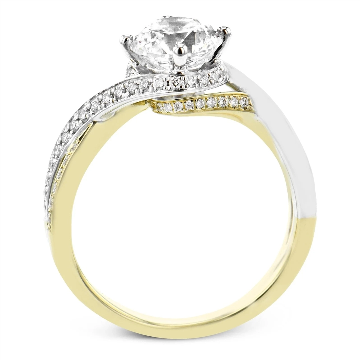 Simon G Engagement Rings in Yellow Gold containing Diamond LR2949-14K