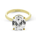 Simon G Engagement Rings in Yellow Gold containing Diamond LR4207-14K