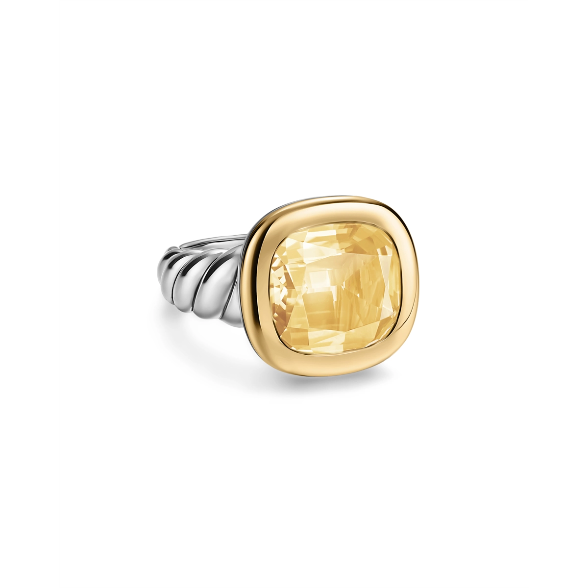 David Yurman Rings in Mixed Metals containing Citrine R19060S4ACC7