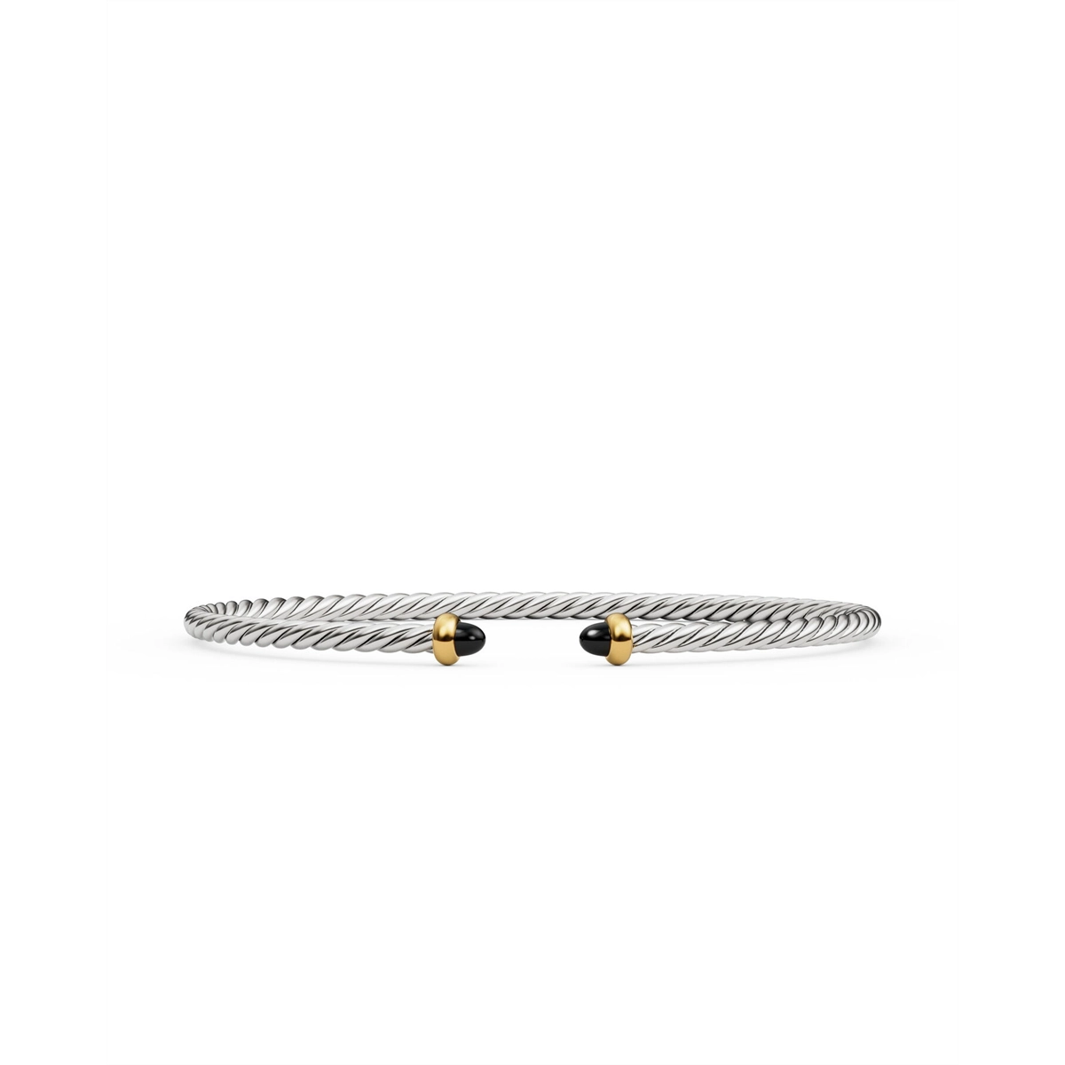 David Yurman Bracelets in Mixed Metals containing Black onyx B18857S4BBOS
