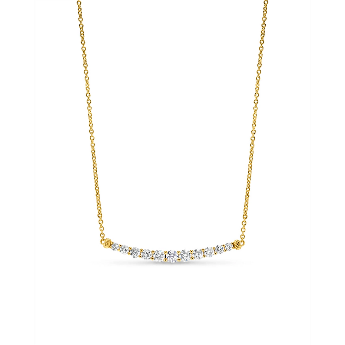 David Yurman Necklaces in Yellow Gold containing Diamond N18905D88ADI18