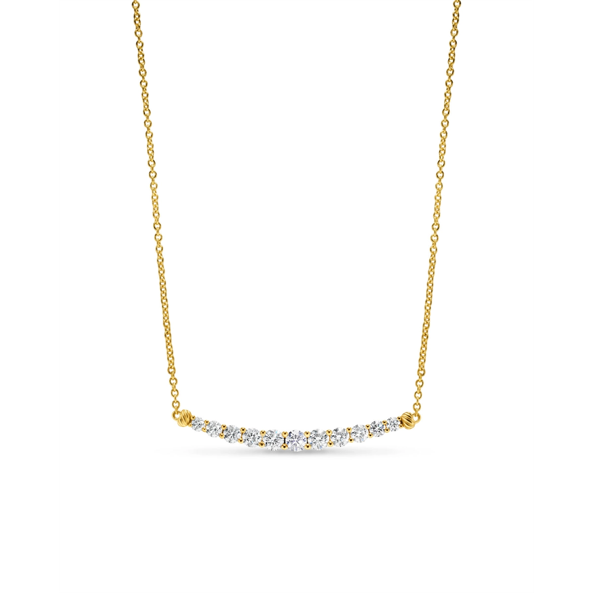 David Yurman Necklaces in Yellow Gold containing Diamond N18905D88ADI18