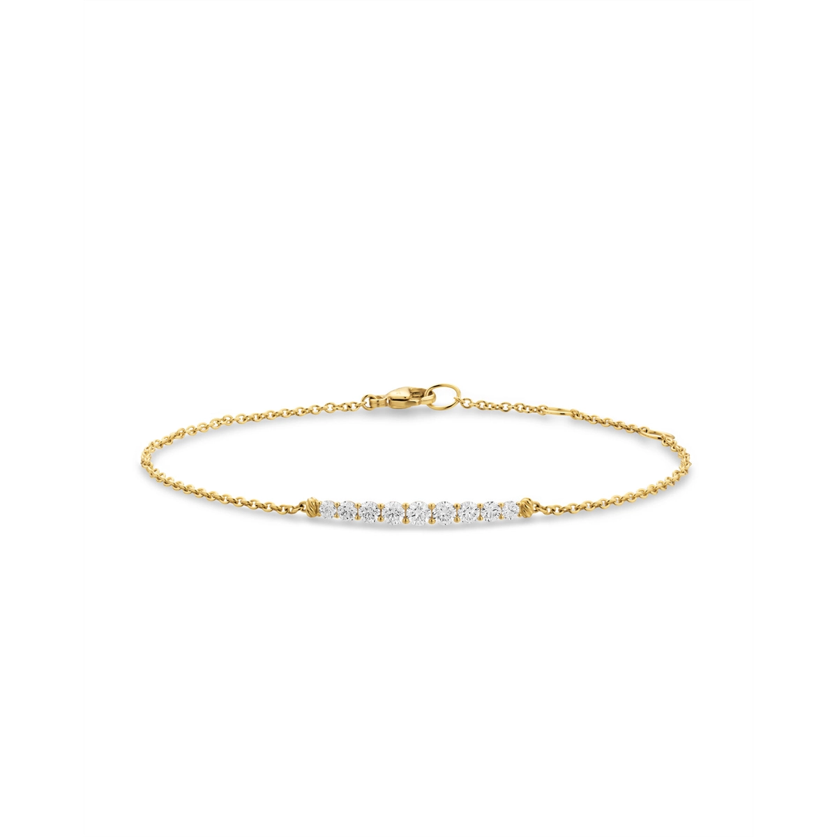 David Yurman Bracelets in Yellow Gold containing Diamond B18905D88ADI