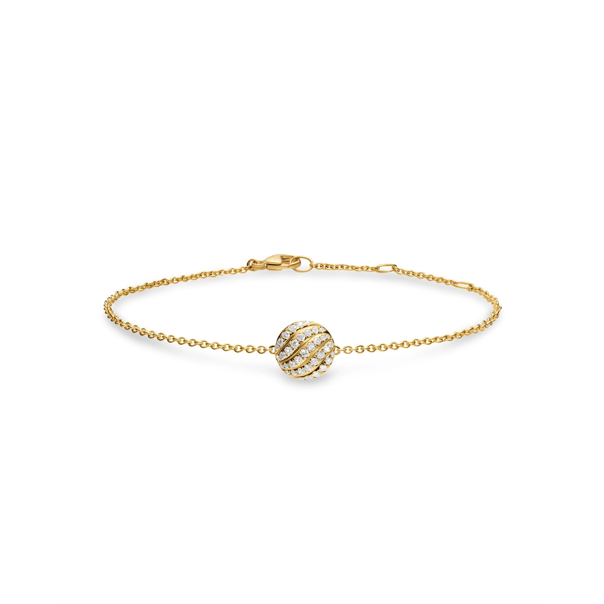 David Yurman Bracelets in Yellow Gold containing Diamond B18960D88ADI