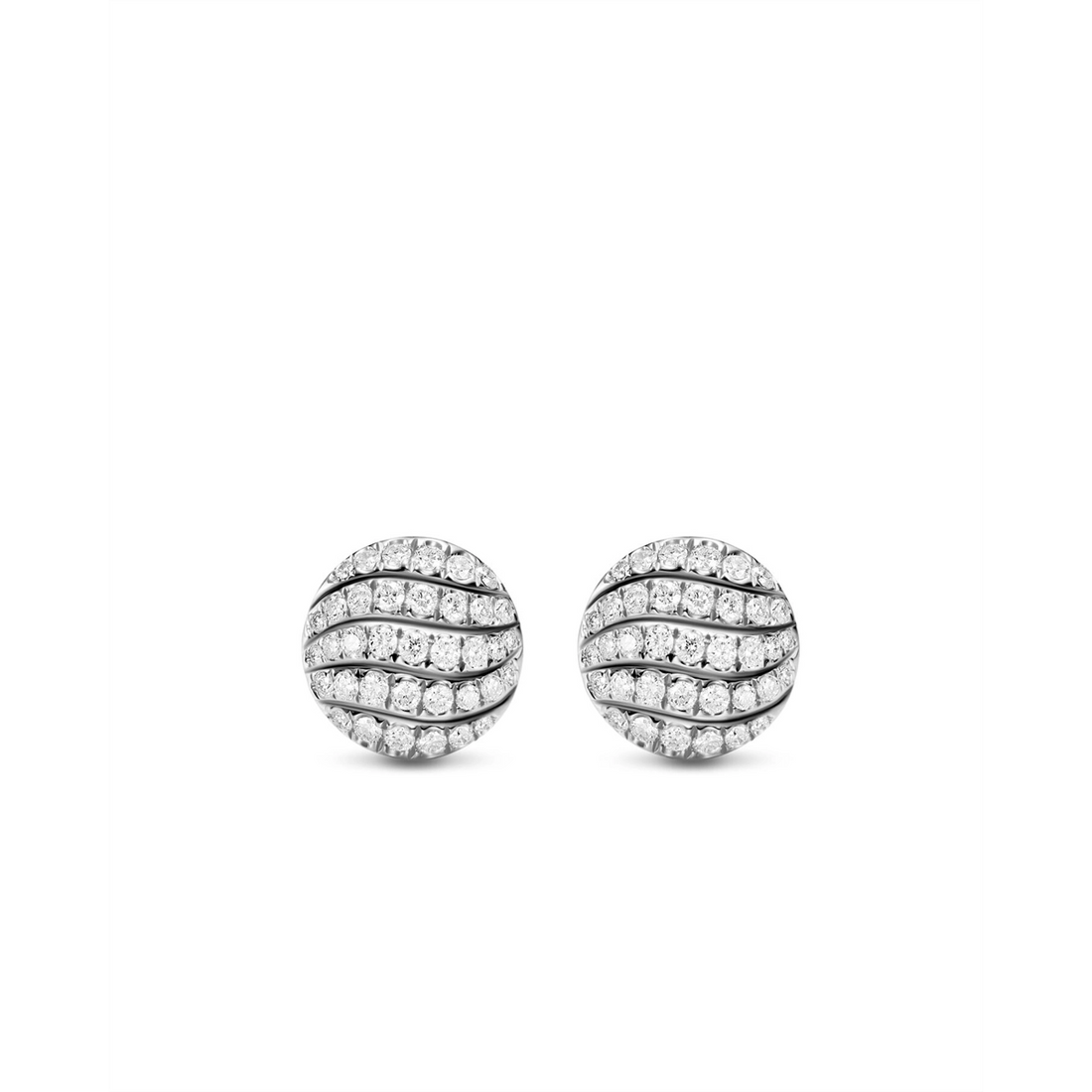 David Yurman Earrings in Silver containing Diamond E18962DSSADI