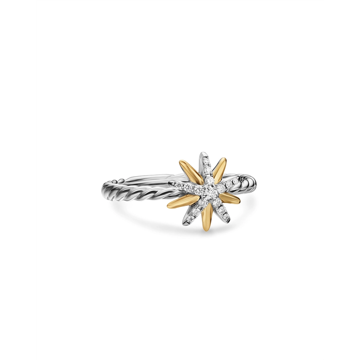 David Yurman Rings in Mixed Metals containing Diamond R19006DS8ADI7