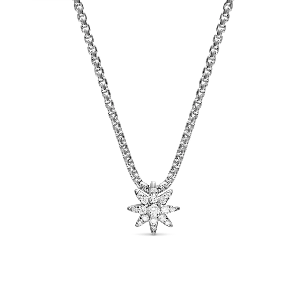 David Yurman Necklaces in Silver containing Diamond N19081DSSADI17