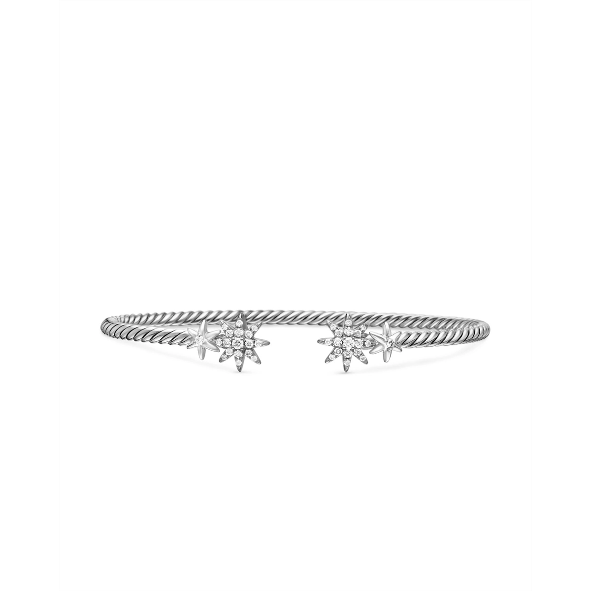 David Yurman Bracelets in Silver containing Diamond B16339DSSADIM