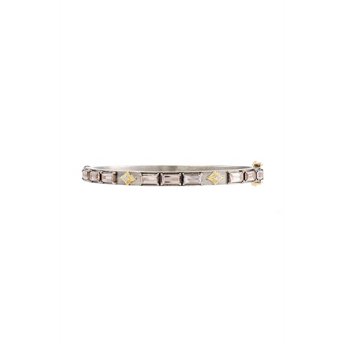 Armenta Bracelets in Mixed Metals containing Multi-gemstone, Diamond, Morganite 22880