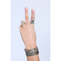 Armenta Bracelets in Mixed Metals containing Multi-gemstone, Diamond, Morganite 22880