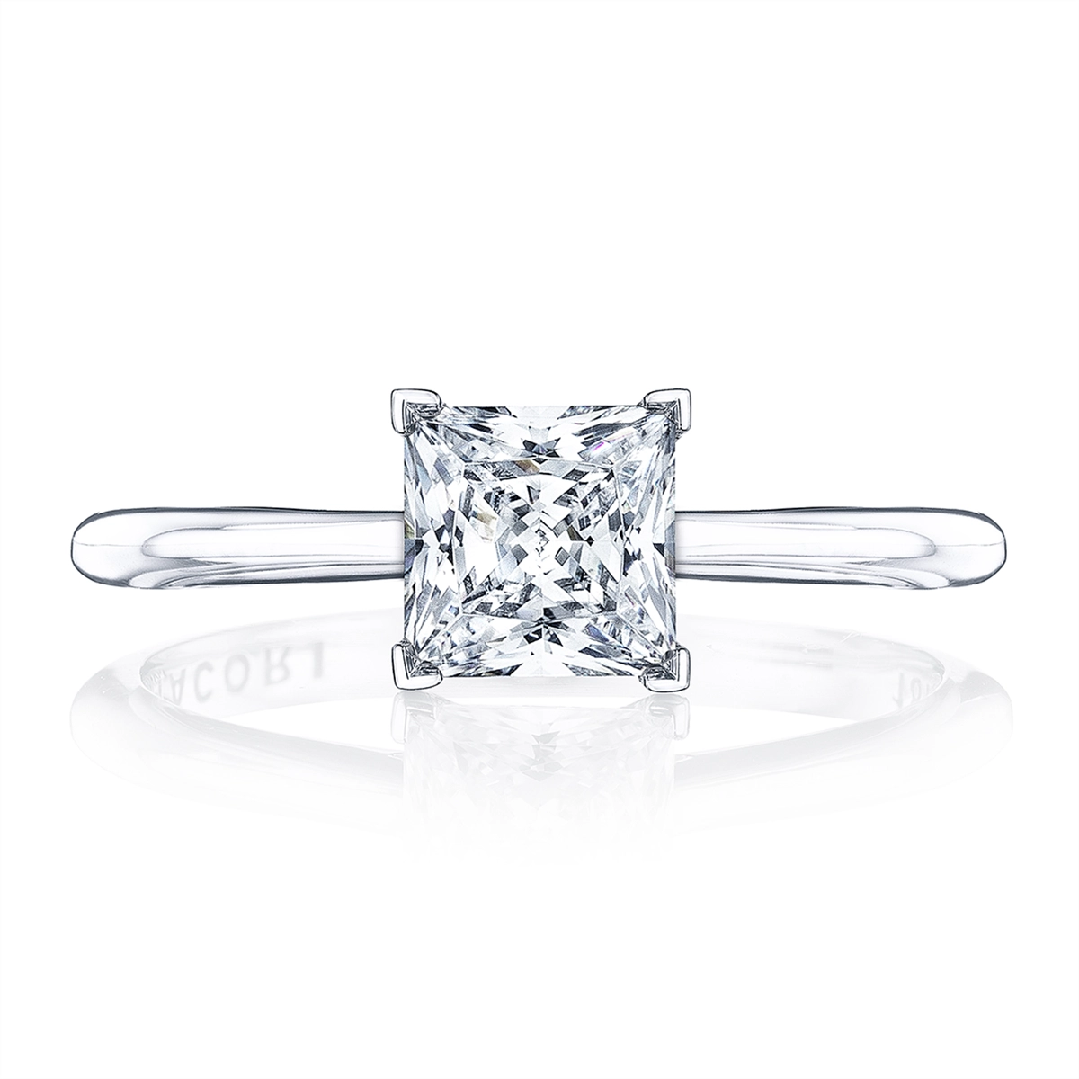 Tacori Engagement Rings in Platinum/Palladium containing Diamond HT 2580 PR 7